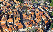 Haslach Blick von oben auf die Altstadt 
