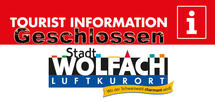 Die Tourist-Information Wolfach ist bis auf weiteres nur per Telefon und Mail erreichbar