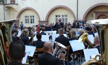 Konzert der Stadtkapelle Wolfach im Schlosshof